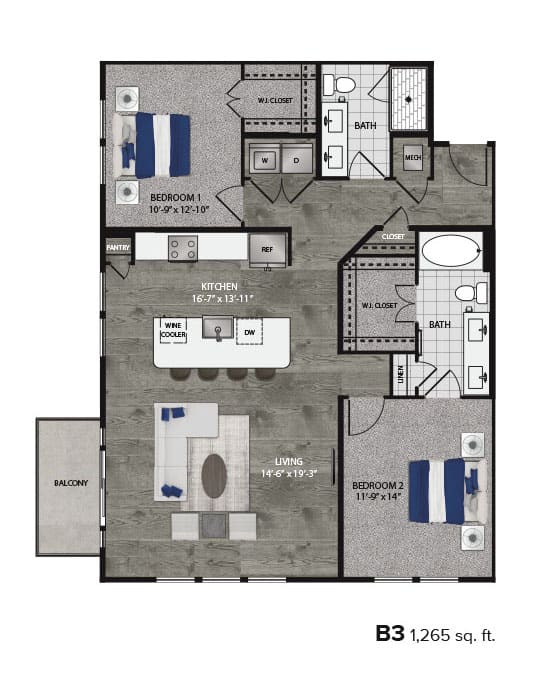 Floor Plans Studio Apartments Houston